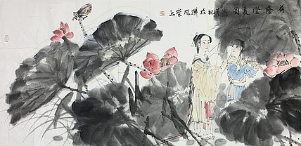 中国美术家协会会员 李也青 人物