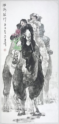 山西省美术家协会会员 王雪峰 人物