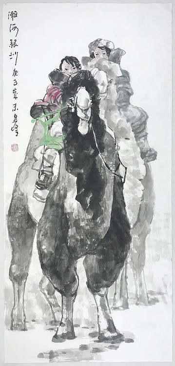 山西省美术家协会会员 王雪峰 人物