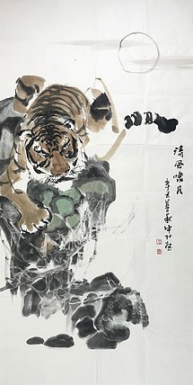 中国人民大学画院于志学工作室助导 加宏杰 花鸟