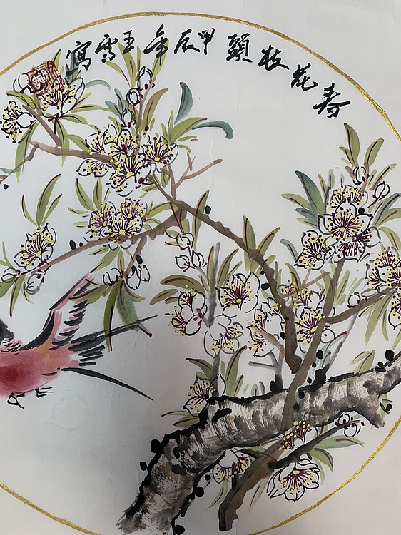 诗淇 春花枝头
