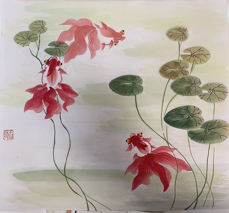 诗淇 如鱼得水
