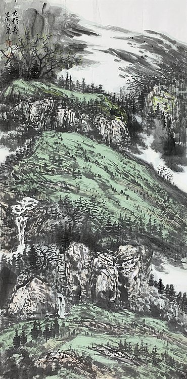 中国美术家协会会员 翟永庆 山水