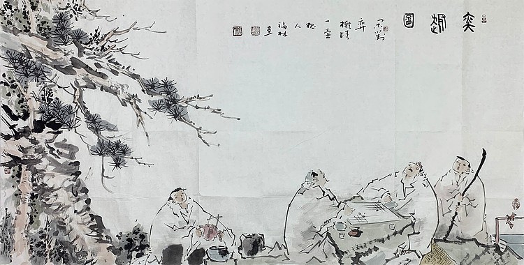中国美术家协会会员 张福林 人物