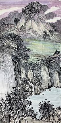 中国美术家协会会员 王铭海 山水