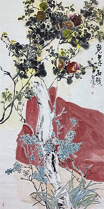 中国美术家协会会员 孙雷 花鸟
