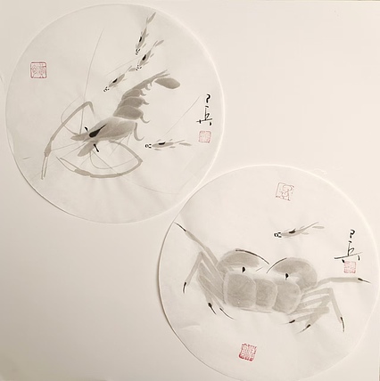 静心虾屋主人 著名书画家司卫兵