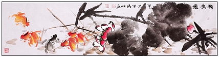高晓林 （4995）国家一级美术师，江苏省美协会员《和为贵》