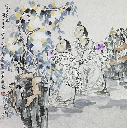 中国美术家协会会员 李学荣 人物