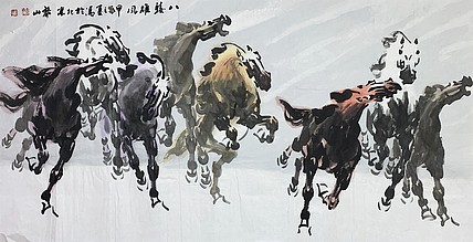 中国美术家协会会员 黎山 花鸟