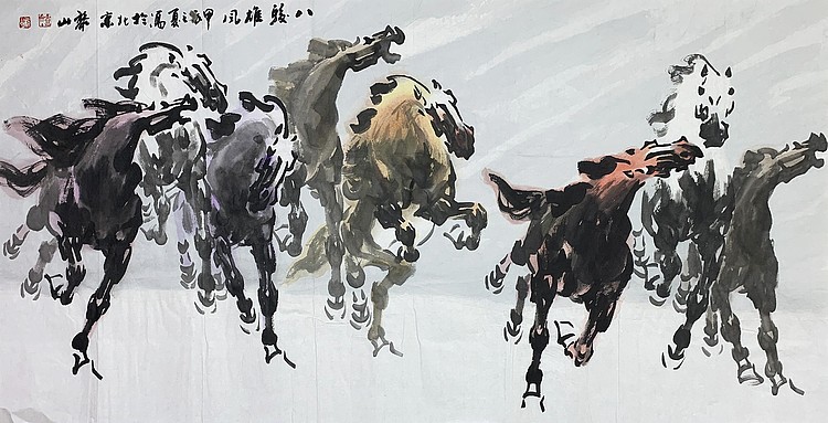 中国美术家协会会员 黎山 花鸟