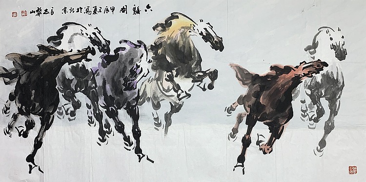 中国美术家协会会员 黎山 花鸟