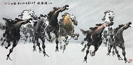 中国美术家协会会员 黎山 花鸟