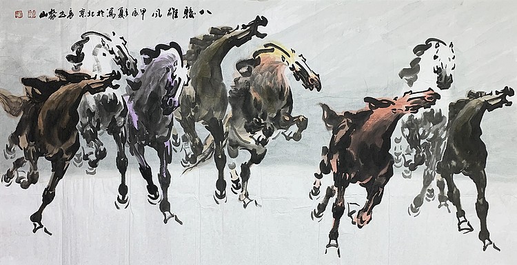 中国美术家协会会员 黎山 花鸟