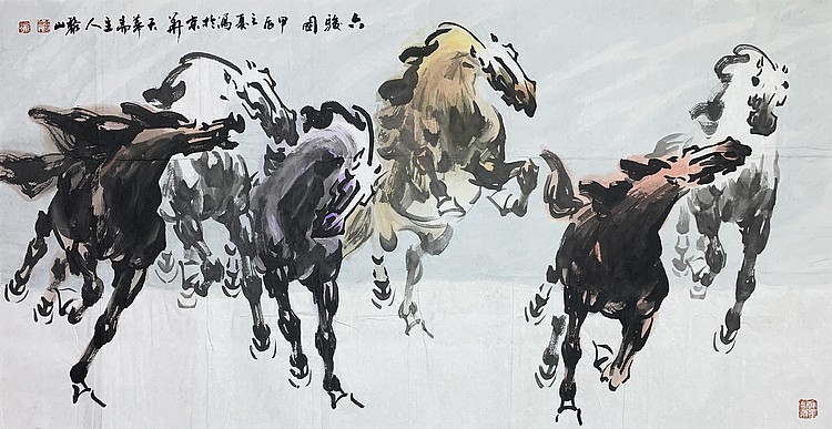 中国美术家协会会员 黎山 花鸟