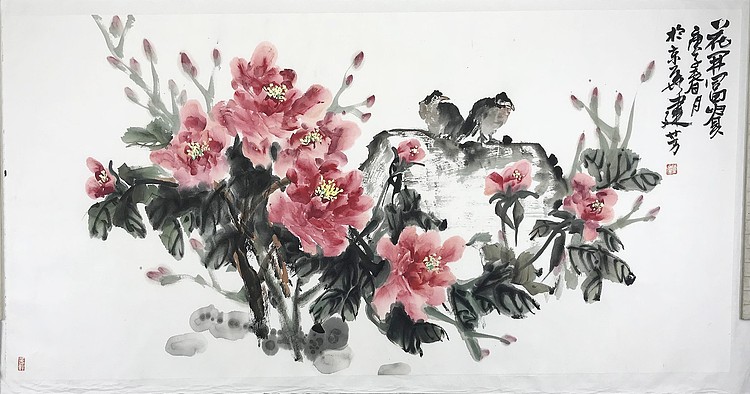 中国美术家协会会员 程建芳 花鸟