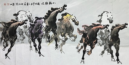 中国美术家协会会员 黎山 花鸟