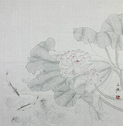 中国美术家协会会员 丁海舰 花鸟