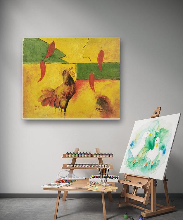 莆田市油画艺术产业协会会员 黄联合 大吉利