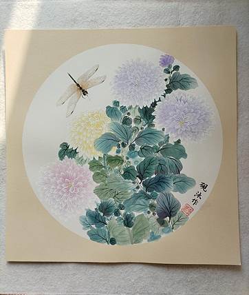 砚沐 菊花蜻蜓