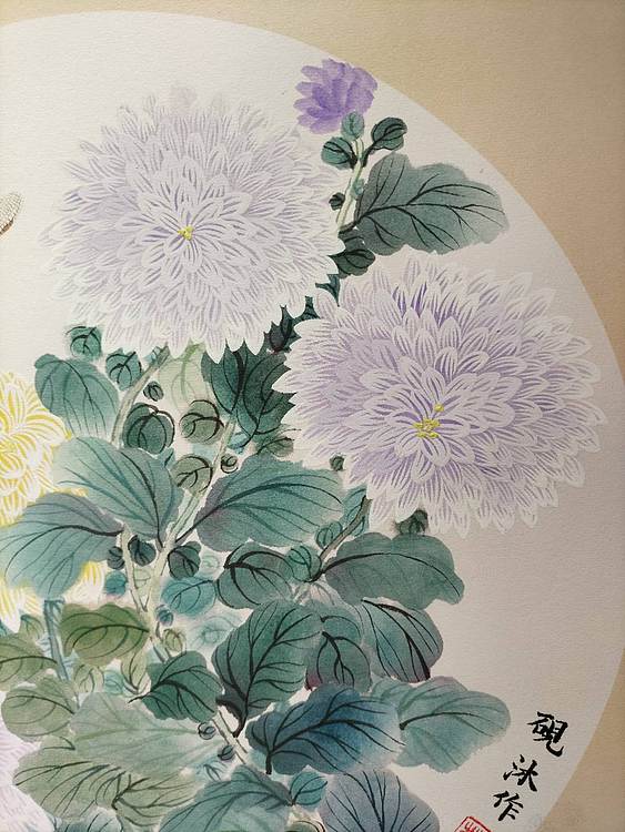 砚沐 菊花蜻蜓