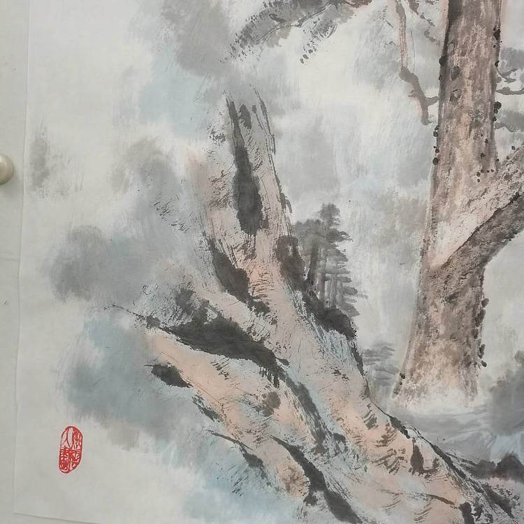 秦广宁 迎客松