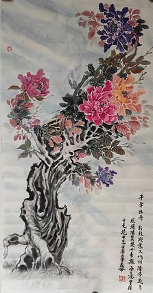 樊昆仑 千年牡丹王