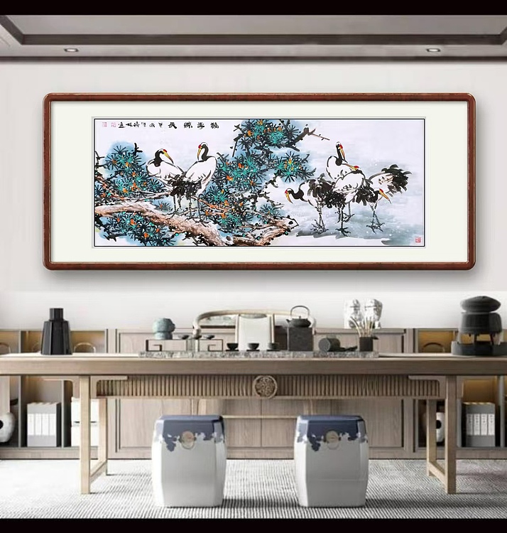 高晓林 （5029）国家一级美术师，江苏省美协会员《福寿绵长》
