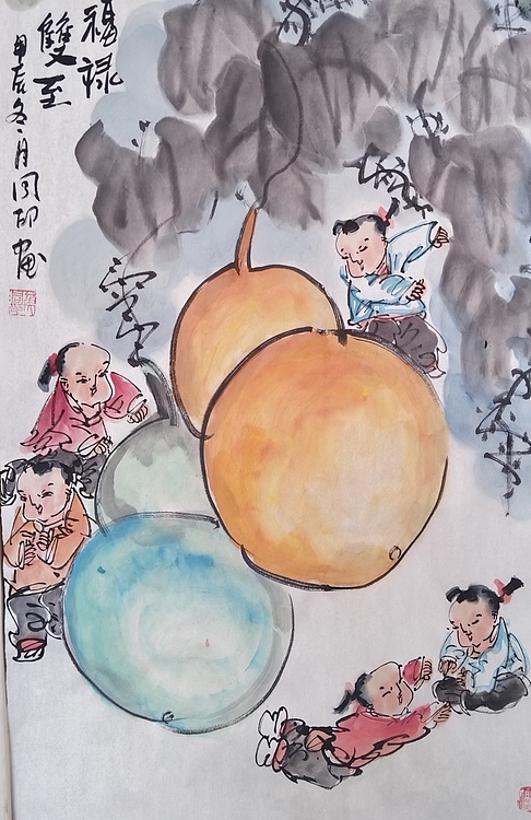 河北省美术家协会会员 侯同印 人物
