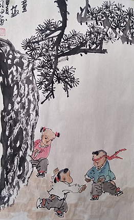 河北省美术家协会会员 侯同印 人物