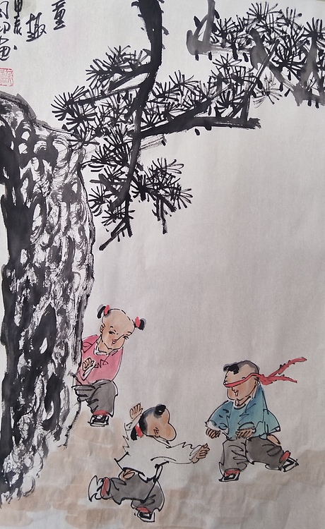 河北省美术家协会会员 侯同印 人物