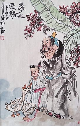 河北省美术家协会会员 侯同印 人物