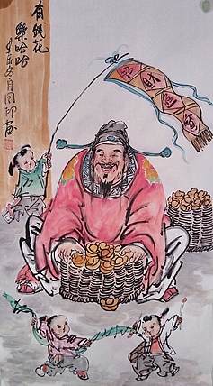 河北省美术家协会会员 侯同印 人物