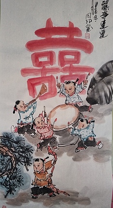 河北省美术家协会会员 侯同印 人物