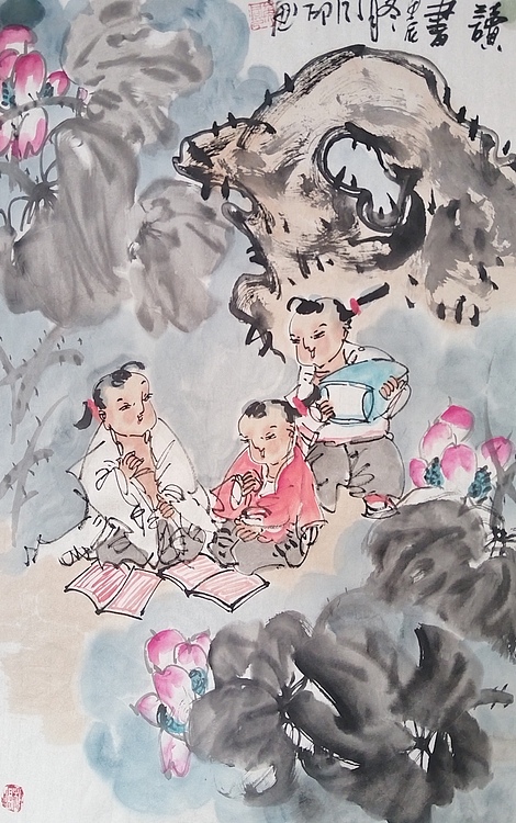 河北省美术家协会会员 侯同印 人物