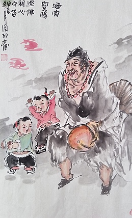 河北省美术家协会会员 侯同印 人物