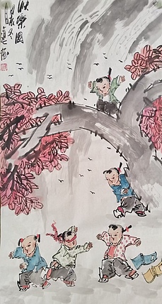 河北省美术家协会会员 侯同印 人物