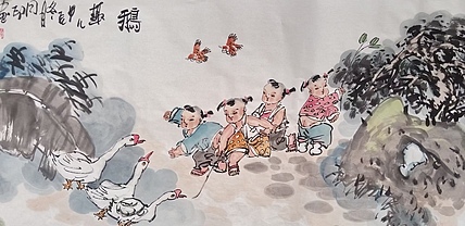 河北省美术家协会会员 侯同印 人物
