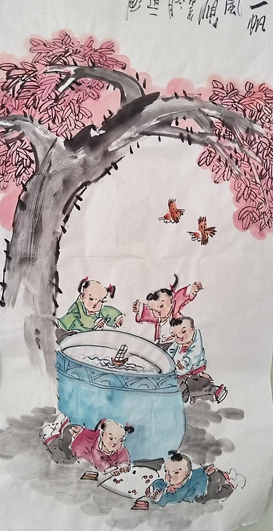 河北省美术家协会会员 侯同印 人物