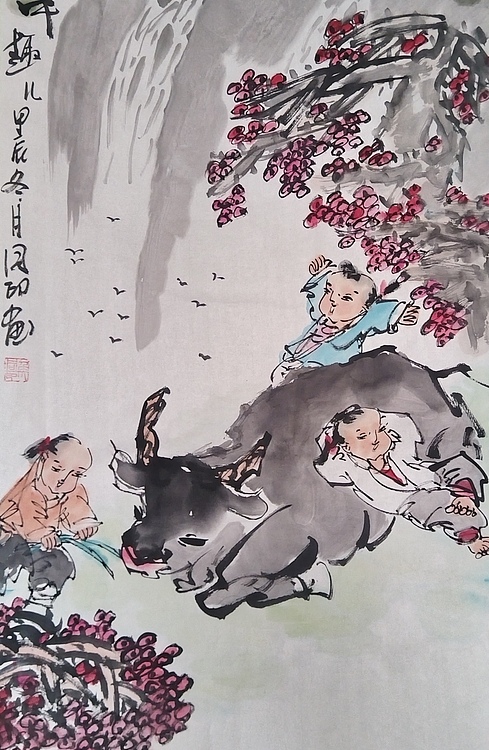 河北省美术家协会会员 侯同印 人物