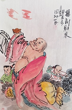河北省美术家协会会员 侯同印 人物