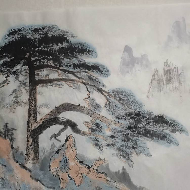 秦广宁 迎客松