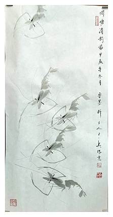 齐鲁虾王中国书画家协会会员司卫兵（荷塘清韵）