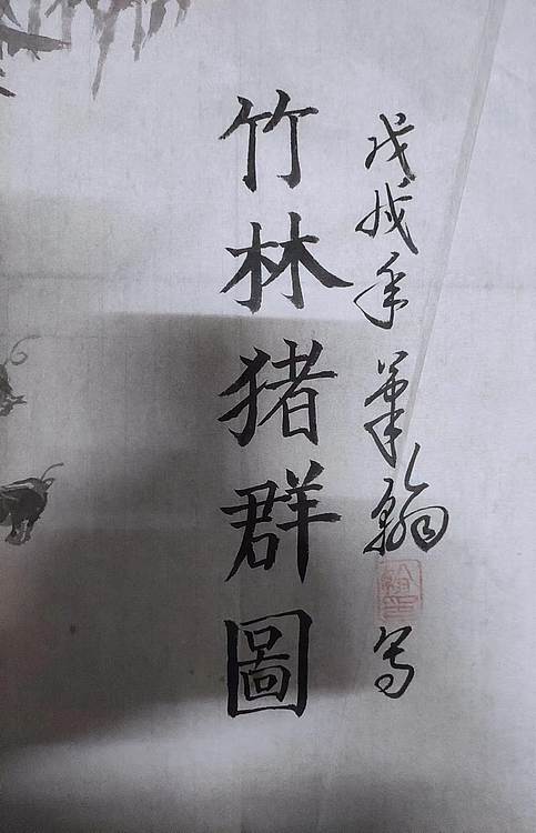 笔翰 笔翰竹林猪群