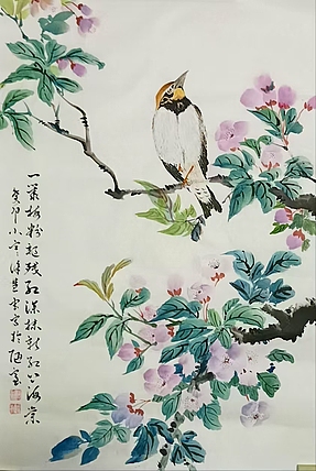 当代花鸟画家 徐慧 精品国画花鸟