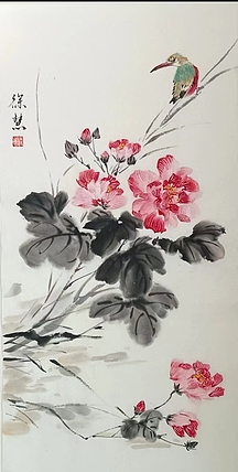当代花鸟画家 徐慧 精品国画花鸟