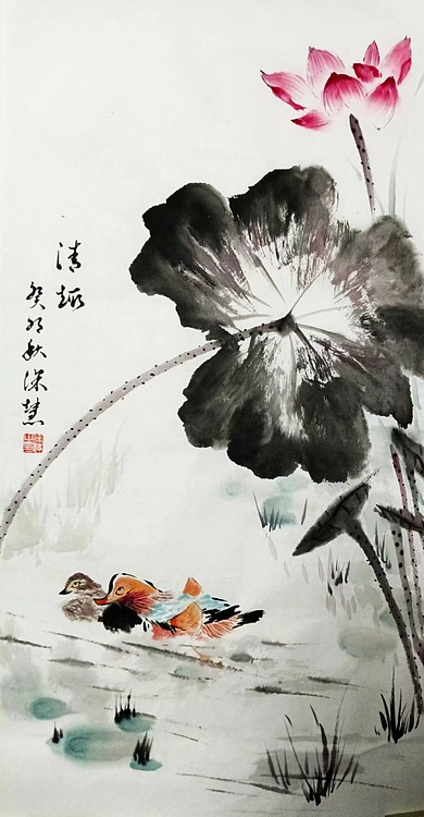 当代花鸟画家 徐慧 精品国画花鸟