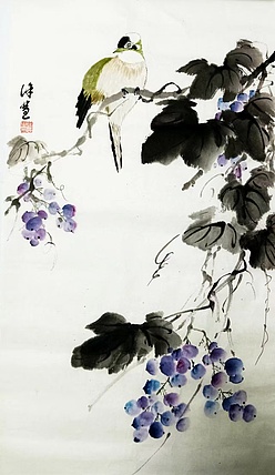 当代花鸟画家 徐慧 精品国画花鸟