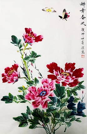 当代花鸟画家 徐慧 精品国画花鸟
