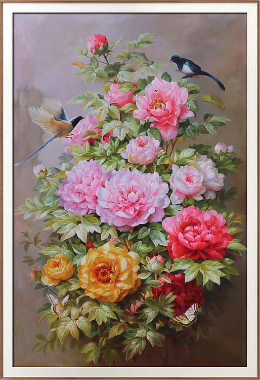 胡冰 纯手绘精品油画80✘120